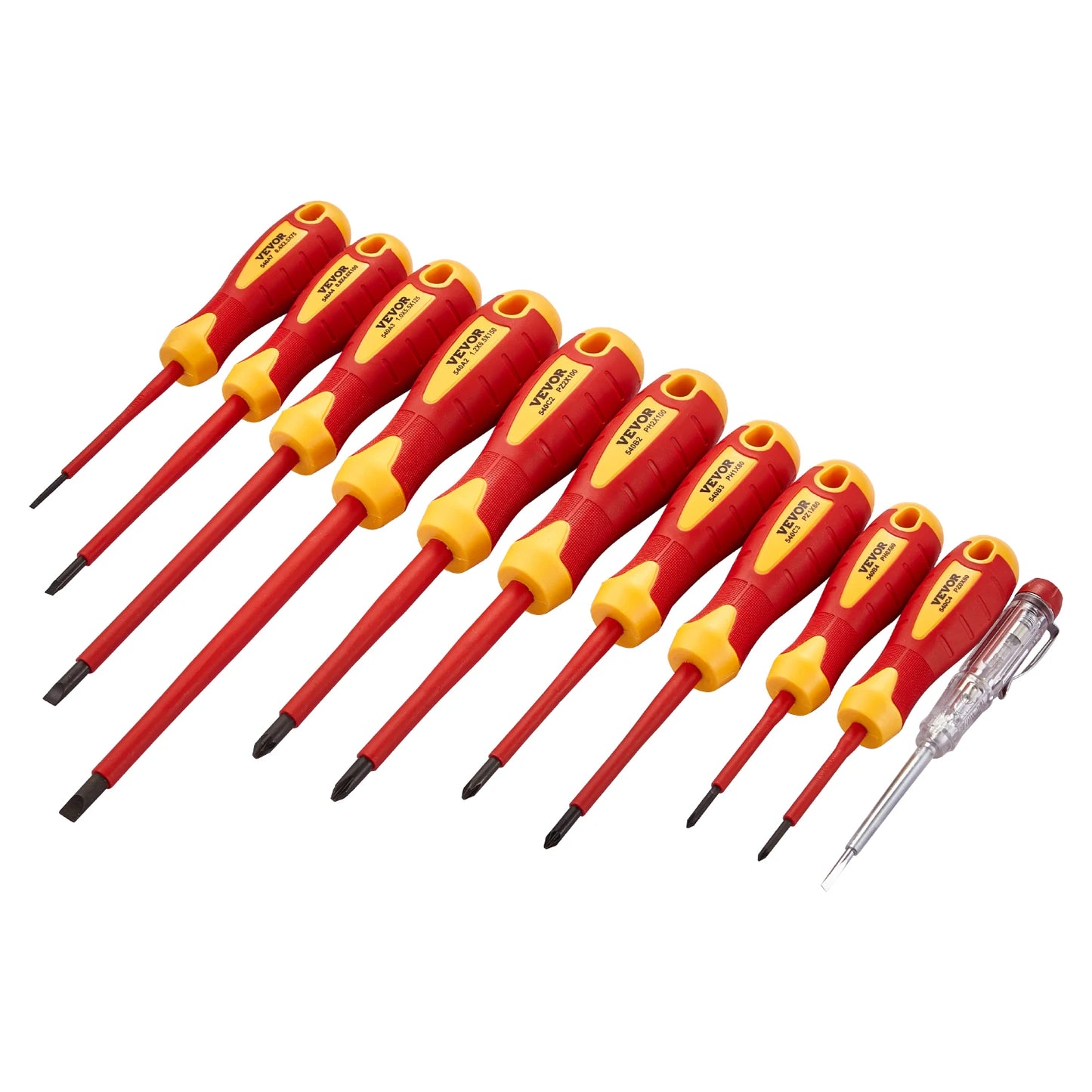 Insulated Screwdriver Set 1000V Magnetic Phillips For Electricians