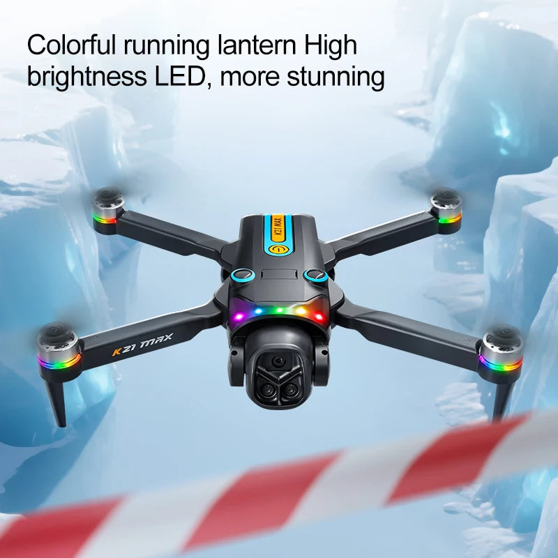 K21MAX FPV Drone With Optical Flow Hover And Auto Return