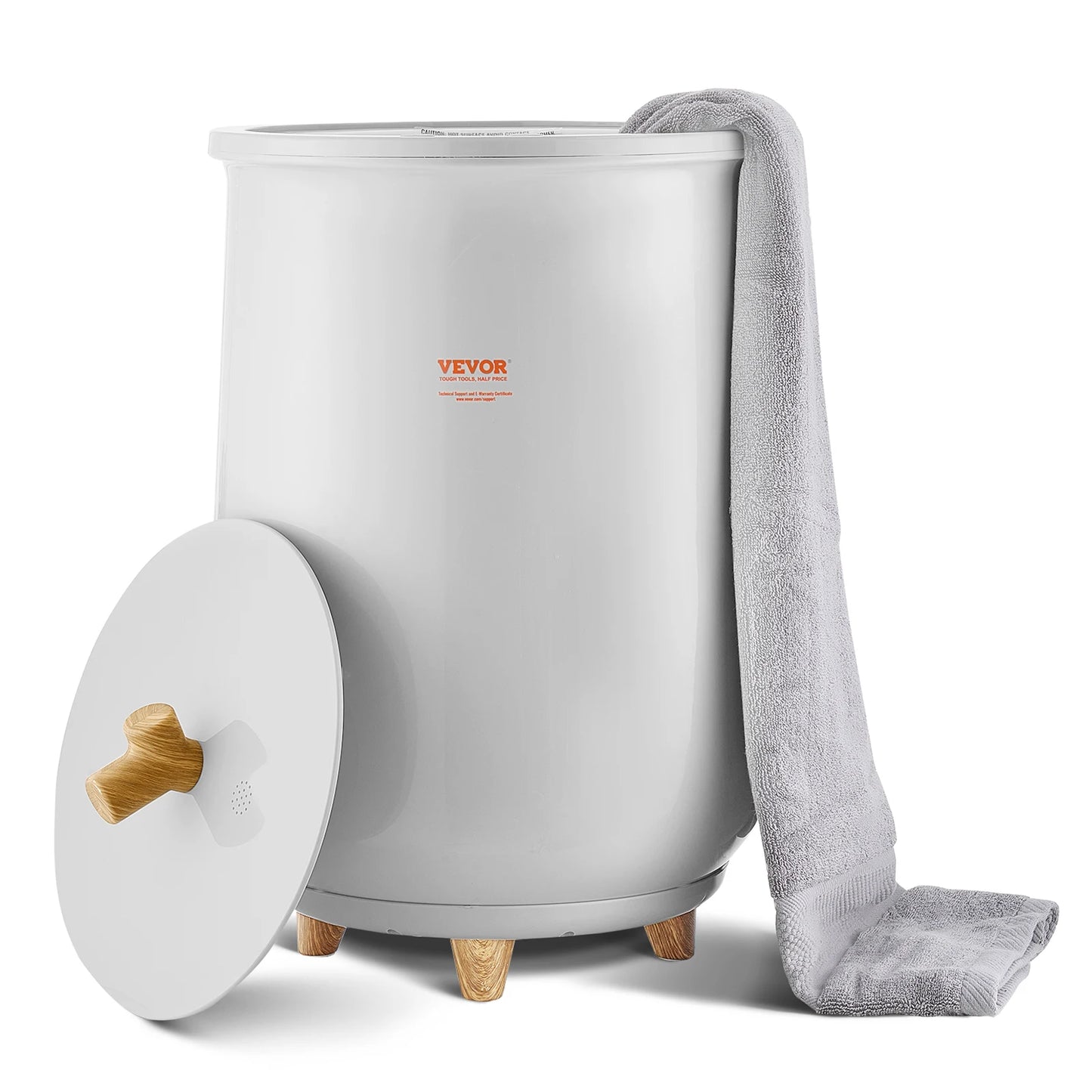 SucceBuy Towel Warmer With LED Light Auto Shutoff Temperature Settings