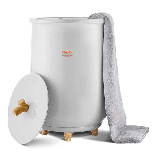 SucceBuy Towel Warmer With LED Light Auto Shutoff Temperature Settings
