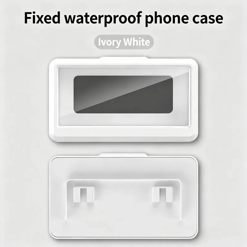 Fixed Universal Waterproof and Anti-fog Mobile Phone Case for Bathroom Shower Phone Holder Waterproof Can Touched Shower Phone
